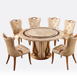 European Round Marble Table