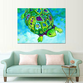 Tortoise Boss Canvas