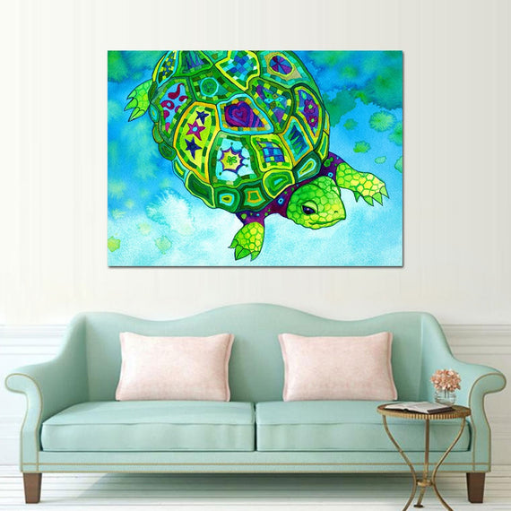 Tortoise Boss Canvas