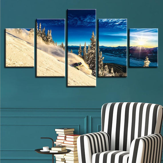 Slope Beauty Canvas