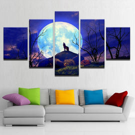 Full Moon Canvas