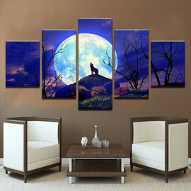 Full Moon Canvas