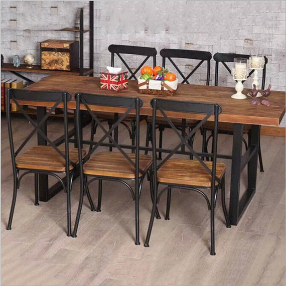 Retro Wood Table
